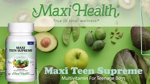 Teen Vitamins for Boys 12-17 - Teen Multivitamin Supreme with D3, Iron, Calcium, Biotin, Digestive Enzymes – Teenager Boy Multi Vitamins for Energy, Brain & Mood Support – 60 Count