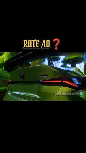 🏎️ The Ultimate BMW M4 Minecraft Edit | 4K Ultra HD #minecraftcar #minecraftrender #mazada #gaming