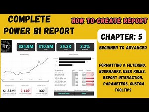 How to create Power BI Dashboard (Report) : Visualizing Data with Reports