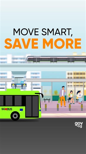 Many of us take MRT or buses daily but #DidYouKnow these cost-saving hacks to lower your public transport fares? Hop on board to find out the route to fare savings! For more info, visit go.gov.sg/publictransportjourneys | gov.sg