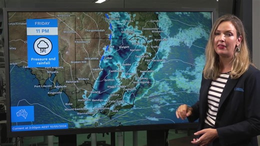 21K views · 145 reactions | Severe Weather Update 10 May 2024: Heavy rain forecast for southern NSW coast this weekend. Video current: 2pm AEST 10 May 2024. For the latest forecasts and warnings, go to www.bom.gov.au or the BOM Weather app. | Bureau of Meteorology | Facebook