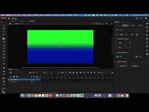 Adobe Animate - How to adjust gradient direction and angle