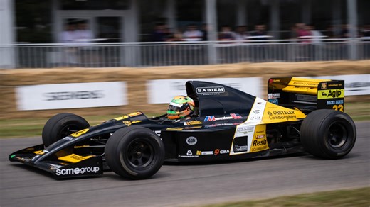 When Lamborghini powered a Formula 1 car