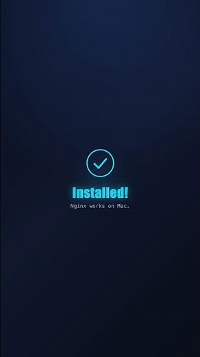 Install Nginx on Mac