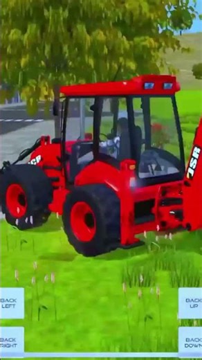 JCB Backhoe Loader Simulator Game | JCB Backhoe Simulator ep.040 #automobile #xcavator #farming