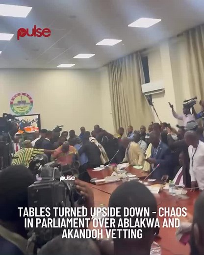 Chaos Unfolds in Ghanaian Parliament Meeting