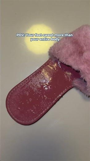 Plantar hyperhidrosis is so real and so ignored 🦶💦