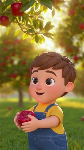 Alex and the Apple | Learn the Letter A!