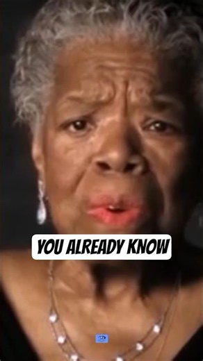 Maya Angelou's grandmother gave her a lesson she never forgot