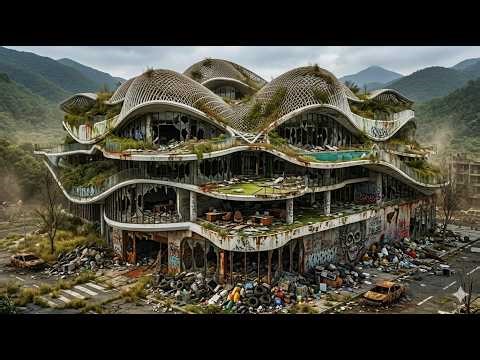 ASMR Restoration 40 Year Old Abandoned Futuristic Mansion Full Transformation and Rebuild