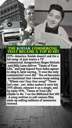 THE KODAK COMMERCIAL THAT BECAME A TOP 10 HIT