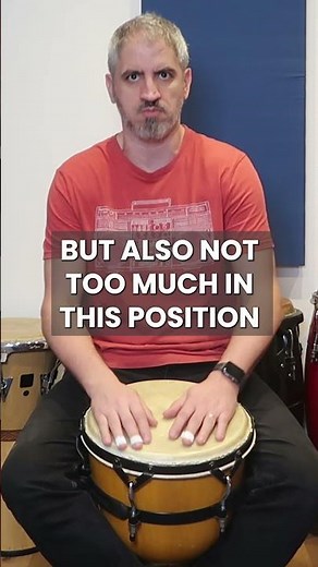 How to place yourself to play the Djembé #percussion #djembe