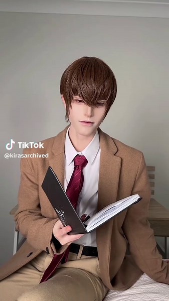 [Light: @madjick.cos] Put that book down #deathnote #l #lightyagami #lawlight #cosplay