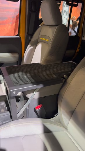 A Quick look at Jeep’s integrated rooftop tent! We want to see it closed up as well but it looks pretty good! @dometic did a great job with this! #moparaccessories #jeep #jeepoverlander #sema2025 #dometic | Corey Osborne | Facebook