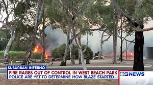 7.2K views · 115 reactions | Nine News has captured the moment flames...