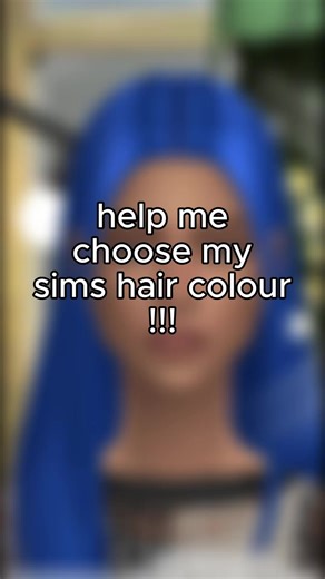 pls help😭 feel like she needs a big change !! her natural colour is black (1) 😽 #sims4tok #thesims4 #fyp #sims4cc #fyppp