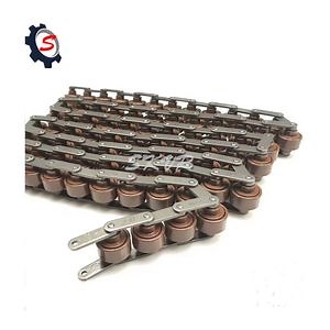 [Hot Item] Carbon Steel Plastic Roller Double Plus Conveyor Chain for TV Assembly Line