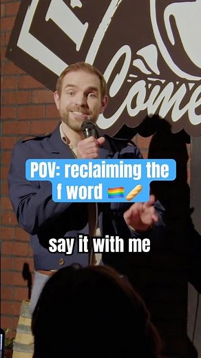 French Gay Comedian Reclaims the F Word | Stand-Up Comedy
