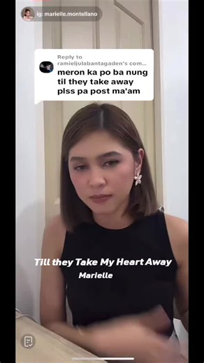 Till They Take My Heart Away - Marielle Montellano Performance