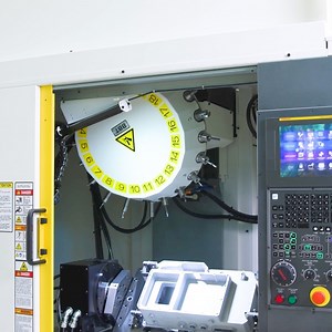 The most powerful solution in compact machining: The FANUC ROBODRILL Plus👊 ➕0.7 second tool change ➕Latest CNC Series 31i-B5 Plus ➕Easy user-interface for programming and set-up ➕Fine surface technology Ready to begin your automation journey? Contact a FANUC expert TODAY👇 🔗https://bit.ly/3U56puQ Methods Machine Tools, Inc. #machining #machinetools #cncmachining #CNC #milling #5axismachining #5axiscnc #automation #industrialautomation #manufacturing #manufacture #mfg #automate #machineshoplife