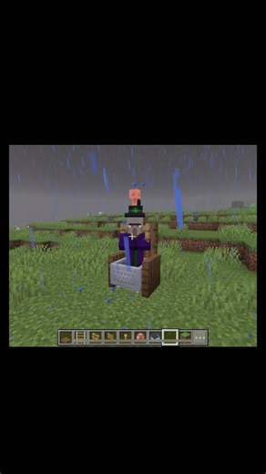 Minecraft Lightning Chair Tutorial #shorts