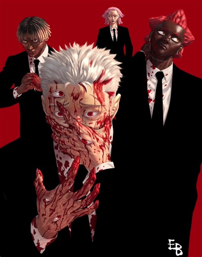 Timelapse of Anime Art Featuring Afro Dreadlocks