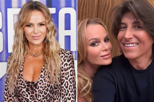 Amanda Holden, 54, fans baffled by husband Chris Hughes's appearance in rare selfie as they spot distracting feature: 'How!'