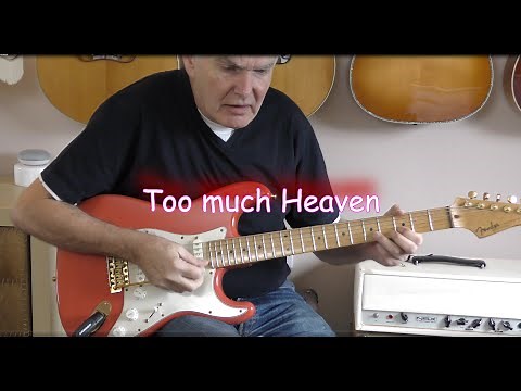 Too much Heaven. Bee Gees Guitar cover by Phil McGarrick. FREE TABS