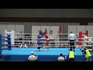2021年IH ボクシング 男子 ライト級 準決勝 森貞宏太 新田(愛媛) vs 山川健太 日章学園(宮崎)