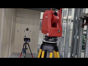 Hilti PLC Tutorial - Using Line Layout to check vertical and angular alignment