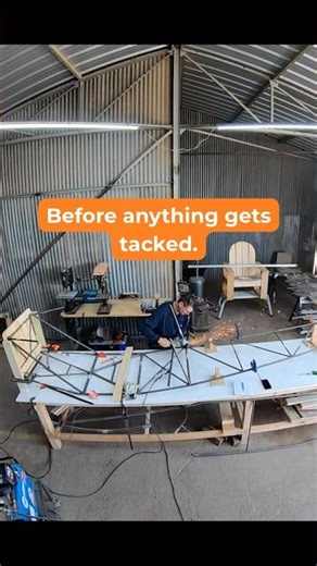 Before Anything Gets Tacked #experimentalaviation #homebuiltaircraft #supercub