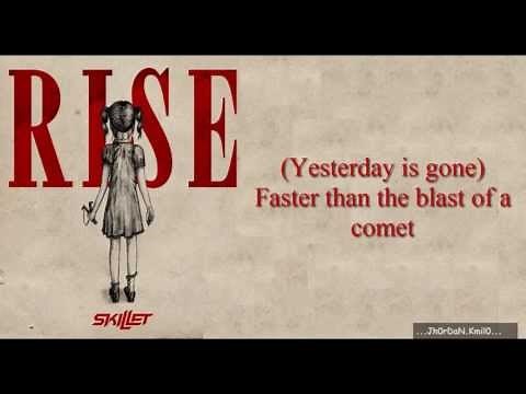 Skillet Rise Lyrics (Album - Rise) 2013