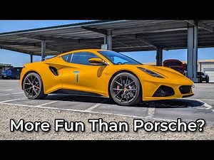 2024 Lotus Emira V6 Sport Track Review - Sacrificing Speed For Engagement