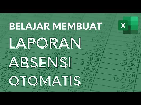 Create Automatic Attendance Reports for Employees and Students - Beginner Excel Tutorial - ignasi...