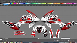Motocross Graphics Templates Free Download
