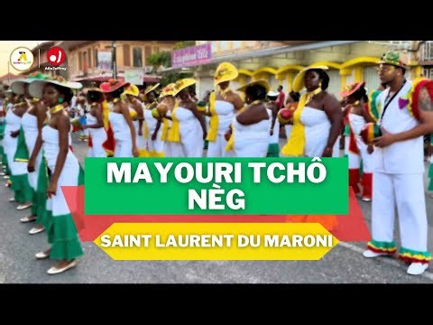 CARNAVAL DE GUYANE 2024 - MAYOURI TCHO NÈG KRAZÉ SA - DÉFILÉ SAINT LAURENT DU MARONI