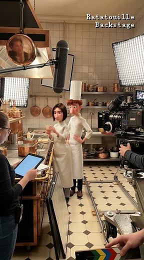 Behind the scenes of Ratatouille.
