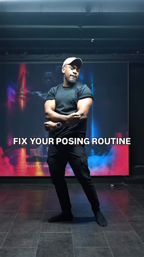 Bodybuilding Posing Coach | Feyi Oyebode on Instagram: "Here’s an example of a posing routine transitions and stage presence you can do to stand out Most people just do robotic movements on stage and lack stage presence.. If you want me to help with your stage presence and pick a routine which shows you’re strengths dm me “posing” #fitness #posingpractice #posingtips #bodybuilding #npcbikinicompetitor"