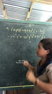 Example 3: Multiplying a monomial by a trinomial. | Ms. Riza Teaching Math