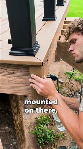 Installing A Custom Trex Corner Fascia for Your Composite Deck