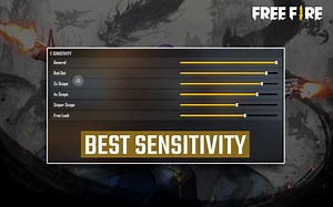 Best Free Fire OB33 sensitivity settings for one-tap headshots
