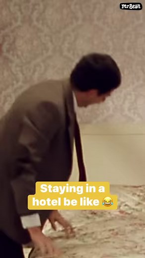 2.2M views · 10K reactions | Mr Bean’s enjoying the summer holiday! #mrbean #mrbeanmemes #summer #hotel #reels | Mr Bean | Facebook