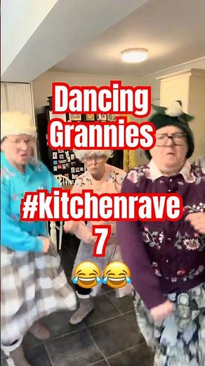 Dancing Grannies 'Can't Touch This' #Kitchen Rave 7 - It's Hammer Time 😂