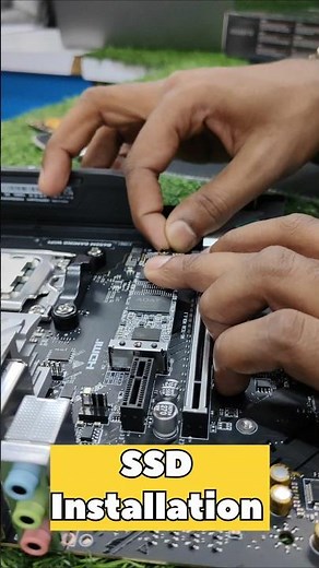SSD installation