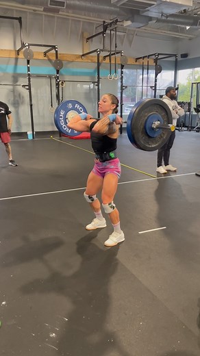 Proud of everything I was able to accomplish yesterday. This is so much in the making of unseen hours; Of diligently working on the mental side these past two years and rehabbing my back, and advocating for myself in the gym for the first time ever! It’s wild. I am no where near the “conditioning/ shape” I would like to be but to be able to do what I did yesterday and push a tiny bit right at the end and honestly just do things that I haven’t done in over a year is a testament to all that and th