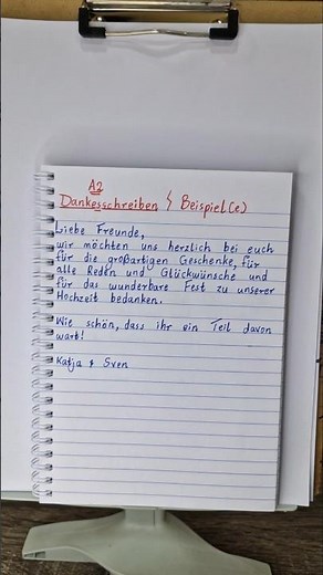 A2 Schreiben Exams | Letter Samples