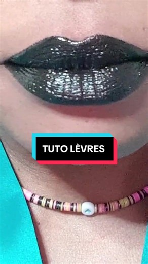 Black Lipstick Combination Tutorial