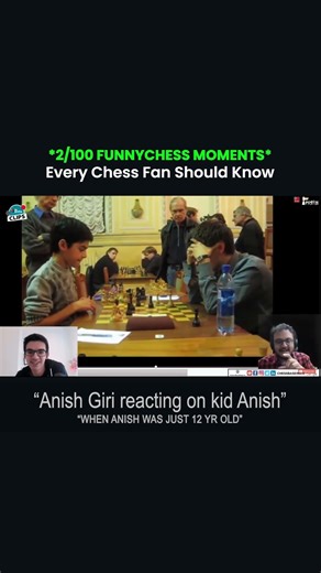 12 yr old Anish Giri 🗿🔥 #chess