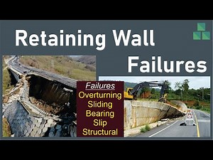 Retaining Wall Failures | Basics must know before Design and Construction