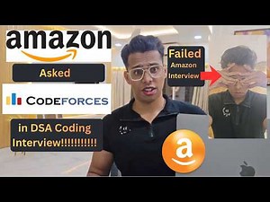 Amazon asks Codeforces Question in DSA Coding Interview💀💀(2026)